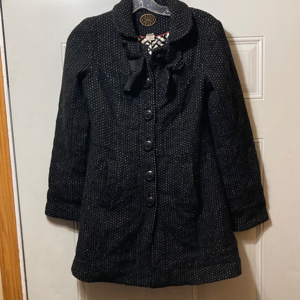 Idra Elegant Black Women's Coat 2